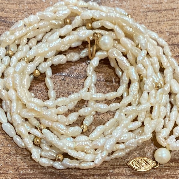 Jewelry - Rice Pearls 14k